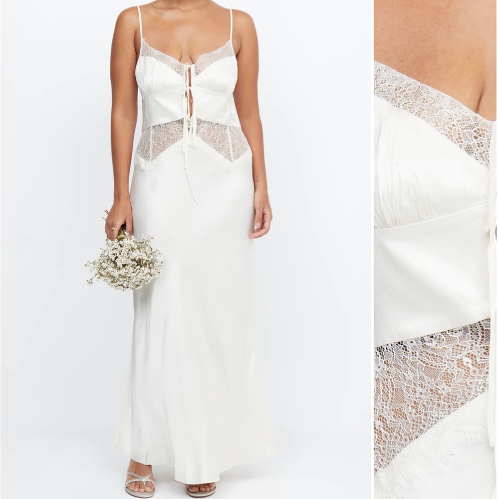 Bec and Bridge Celine Tie Maxi dress